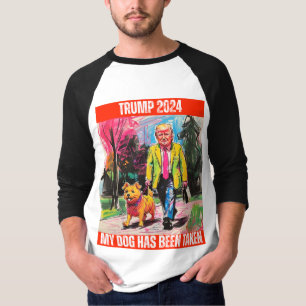 T-SHIRT TRUMP 2024 MON CHIEN A ÉTÉ PRIS