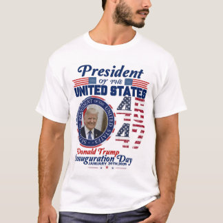 T-shirt Trump 2024 Président 45 et 47 États-Unis Trump