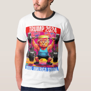 T-SHIRT TRUMP 2024 RENDRE L'AMÉRIQUE FORTE