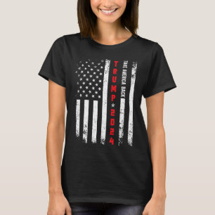 T-shirt Trump 2024 Reprenez l'Amérique Républicain Politiq