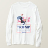 T-shirt Trump 2024 "Take America Back" (Design devant)