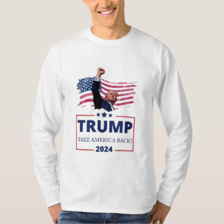 T-shirt Trump 2024 "Take America Back"