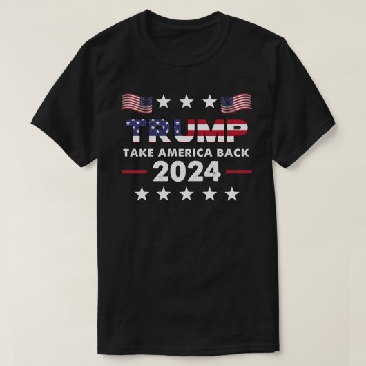 T-shirt Trump 2024 - Trump 2024 (Design devant)