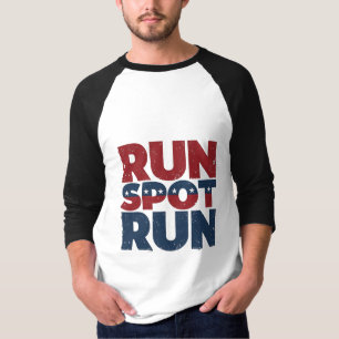 T-shirt Trump 2024 Trump Vance élection de Run Spot Run Tr