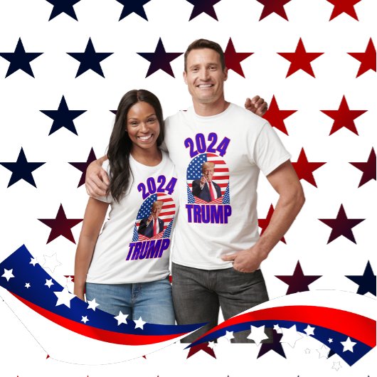 T-SHIRT TRUMP 2024 U.S.A