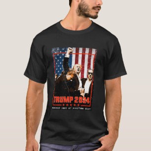T-shirt Trump 2024 : une campagne électorale sera stoppée