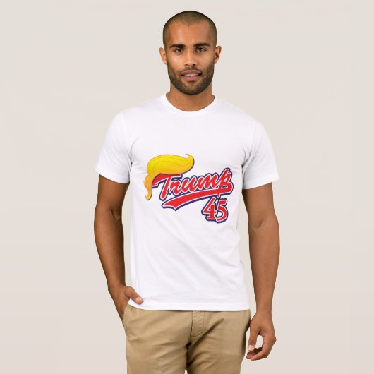 T-shirt Trump 45! (Devant entier)