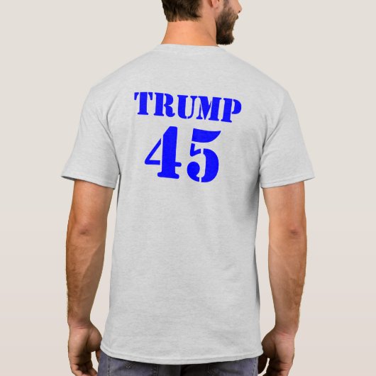 T-SHIRT TRUMP 45 (Dos)