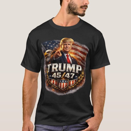 T-Shirt Trump 45/47 (Devant)