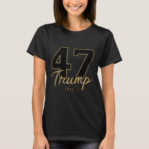 T-shirt Trump 47 Trump 2024 Républicain conservateur 47 Tr