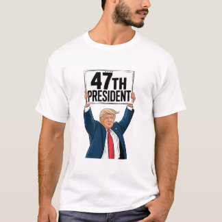 T-shirt Trump 47e président