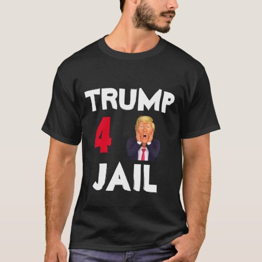 T-shirt Trump 4 Jail (Devant)