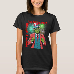 T-shirt Trump 4 juillet drôle