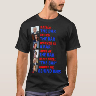 T-shirt Trump A Élevé Le Barreau Harris A Échoué À La Barr