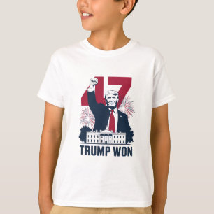 T-shirt Trump a encore gagné élection 2024 président 47e