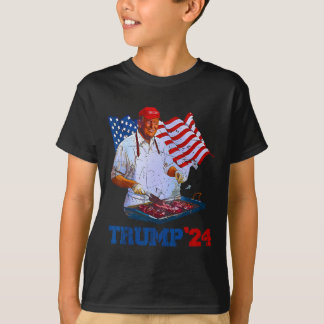 T-shirt Trump a gagné 2025 BBQ L'art du grill politique