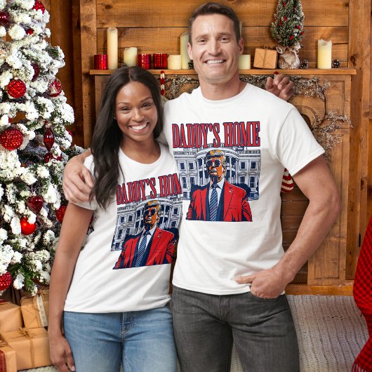 T-shirt Trump à la maison de papa | Cadeau de la Maison Bl