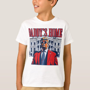 T-shirt Trump à la maison de papa Cadeau de la Maison Bl