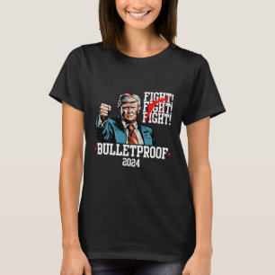 T-shirt Trump à l'épreuve des balles Lutte Lutte Lutte