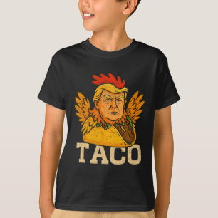 T-shirt Trump abandonne toujours Let's Go Taco Drôle 3