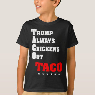 T-shirt Trump abandonne toujours tacotrade drôle mème 3 