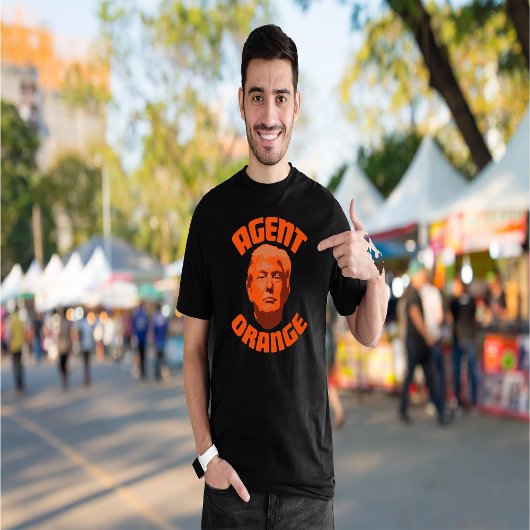 T-shirt Trump Agent Orange Anti Donald Trump