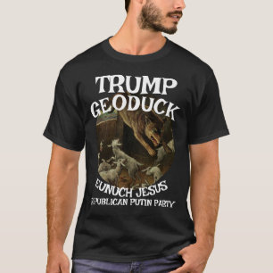 T-shirt Trump Agneau Côtelette Jésus Républicain Urine Par