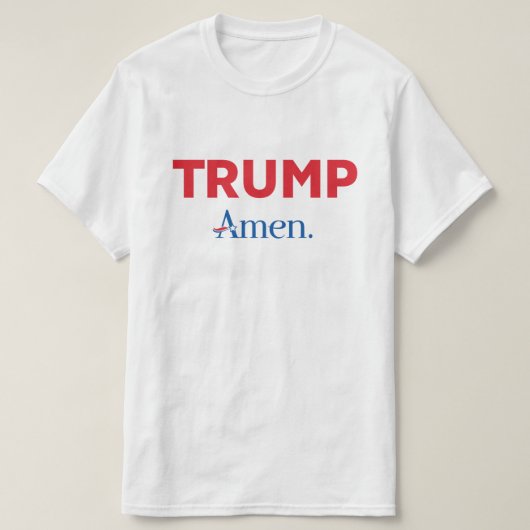T-shirt Trump Amen (Design devant)