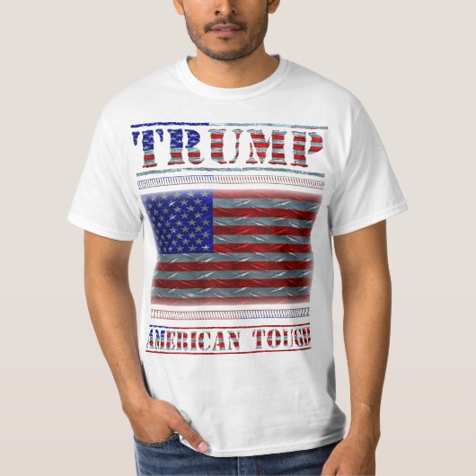 T-shirt Trump American Tough (Devant)
