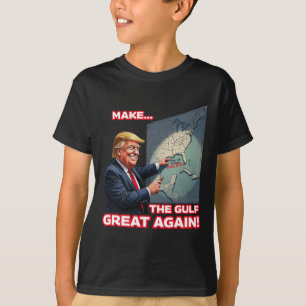 T-shirt Trump Amérique du Golfe Mexique Président Trump 3