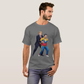 T-shirt Trump Arresting Maduro Political Satire Graphic  (Devant entier)
