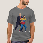 T-shirt Trump Arresting Maduro Political Satire Graphic  (Devant)