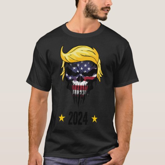 T-shirt Trump As Punisher (Devant)