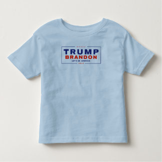 T-shirt Trump Brandon 2024™ Election Blue Toddler