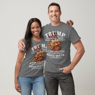 T-SHIRT TRUMP CANCER VD MST RFK CANCER GUÉRISON FENÊTRE