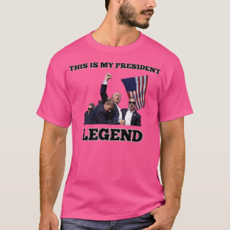T-shirt Trump C'Est Ma Légende Du Président