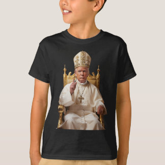 T-shirt Trump Comme Église Vatican Pape Vatican chrétien