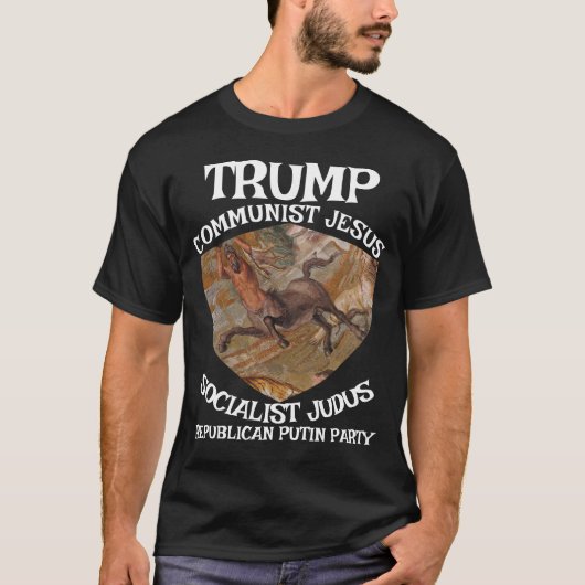 T-shirt Trump Communist Socialist Judas Jesus Muslim (Devant)