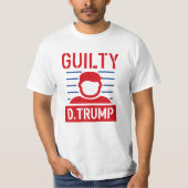 T-shirt Trump coupable (Devant)