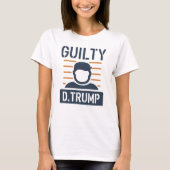 T-shirt Trump coupable (Devant)