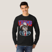 T-shirt Trump Cowboy - Déclaration politique audacieuse Gr (Devant entier)