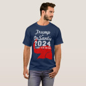 T-SHIRT TRUMP DESANTIS 2024 BIBLICAL (Devant entier)