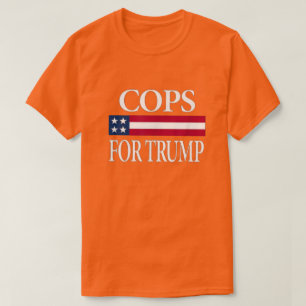 T-shirt trump, donald trump, trump shirt, flics pour trump