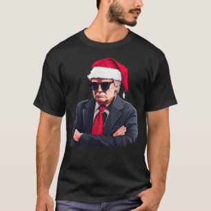 T-shirt Trump en Père Noël gangsta