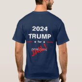 T-shirt Trump en prison (Dos)