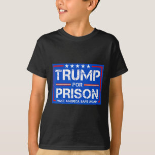 T-shirt Trump en prison 2025 Drôle de Trump _2