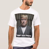 T-shirt Trump en prison Trump en prison (Devant)