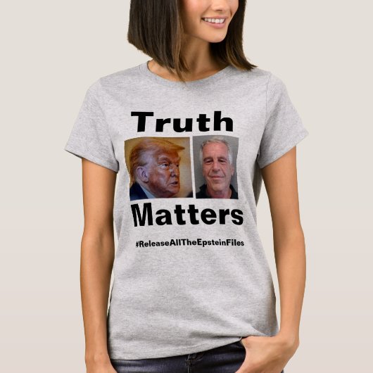 T-shirt Trump/Epstein (Devant)