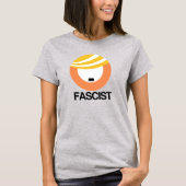 T-shirt Trump est un fasciste (Devant)