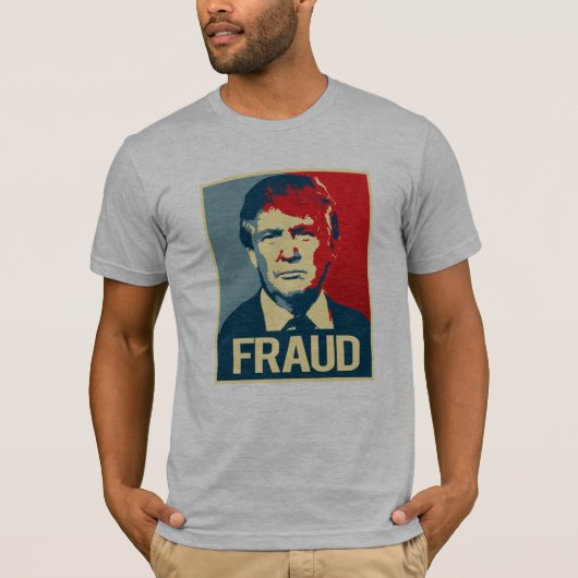 T-shirt Trump est une fraude -.png (Devant)